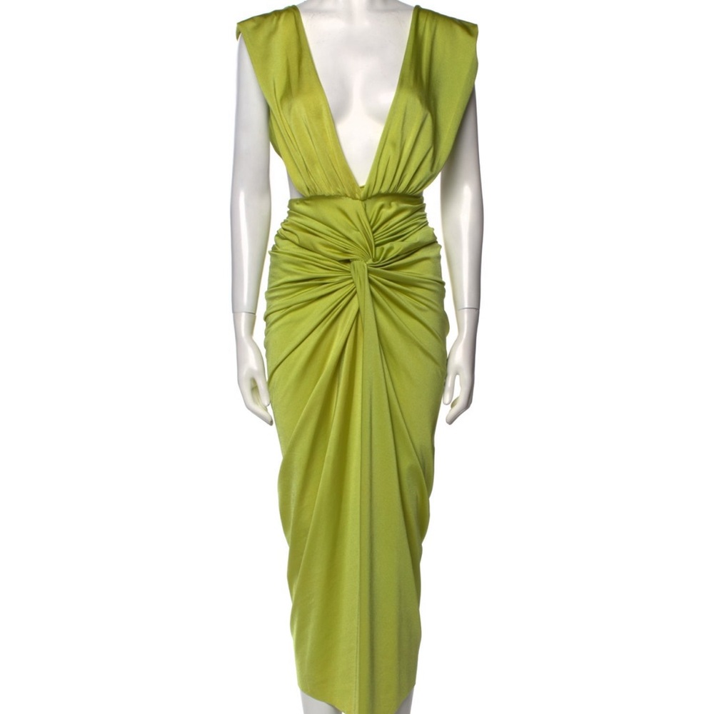 Baobab Elegant Green Evening Dress